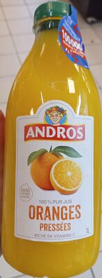 100% pur jus d'oranges