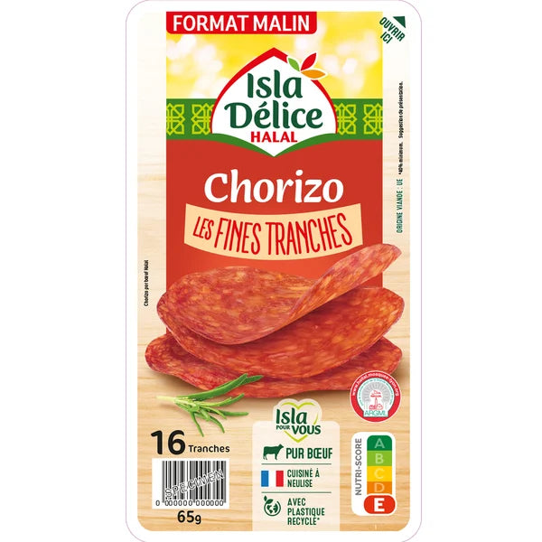 CHORIZO FINES TRANCHES 16TR 65G