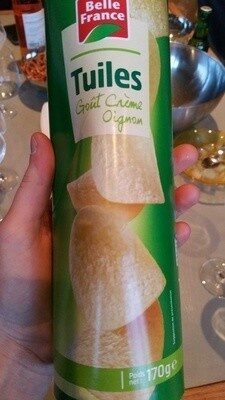 Tuile goût crème oignon