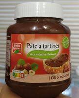 Pâte à tartiner sans huile de palme 400g
