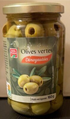 Olives vertes dénoyautées 37cl