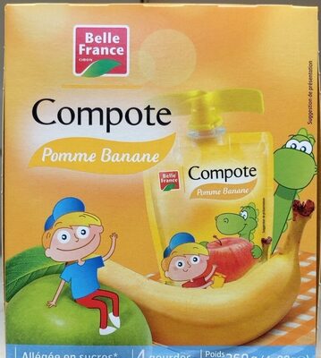 Compote pomme banane