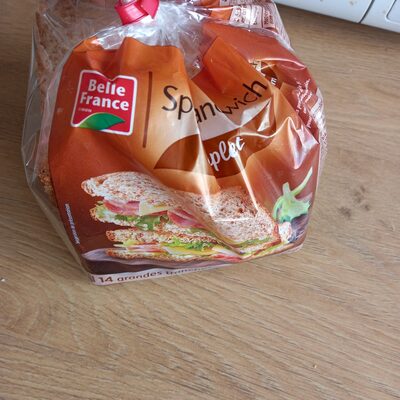 Pain de mie complet tranché 550g