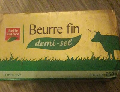 Beurre fin demi-sel 250g