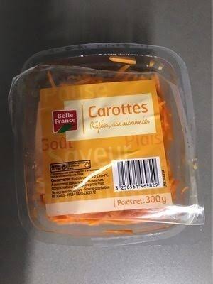 Carottes râpées 300g