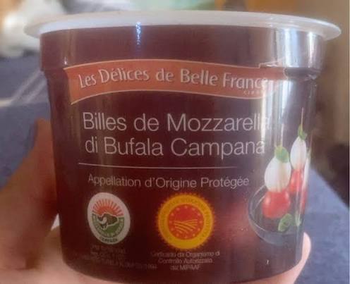 Mozzarella buffala billes 120g