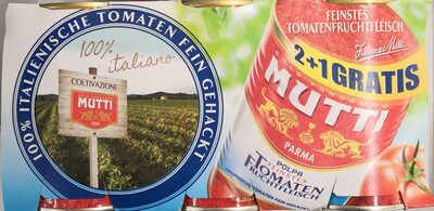 Polpa tomates concassées fines Mutti